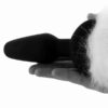 Tailz White Fox Vibrating Anal Plug