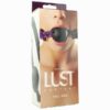 Lust Bondage Ball Gag in Purple - Image 3