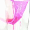 Vibrating Panty Set with Remote Ring in Pink