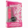 Vibrating Panty Set with Remote Ring in Pink - Image 3